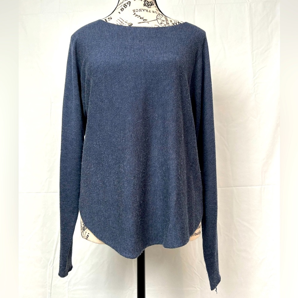 NWOT Joan Vass Studio Cashmere Blend Sweater. Size S.
